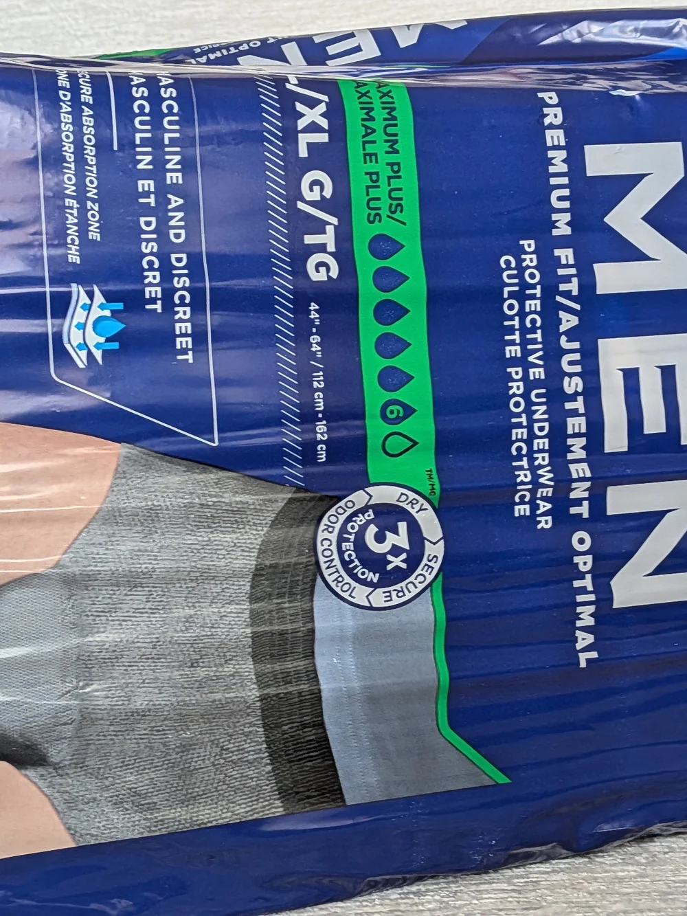 TENA Men Protective Underwear L/XL 44